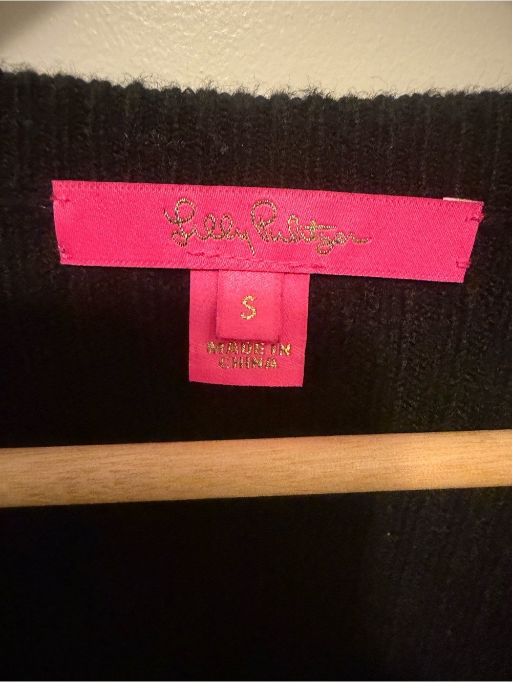 Lilly Pulitzer Arienza Sweater - Black. - Picture 6 of 10